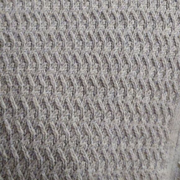 Banana Republic Men's L light Gray Pullover Cotton Mix Classic Cabincore Sweater - Picture 4 of 9